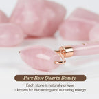 Rose Quartz Face Roller - Image 5