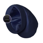 Satin Bonnet Silk Lined Sleep Cap- Adjustable Hair Cover by Blueelf