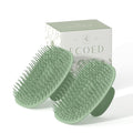 Ecoed 2 PC Scalp Massager Shampoo Brush, Scalp Scrubber & Exfoliator by ECOED