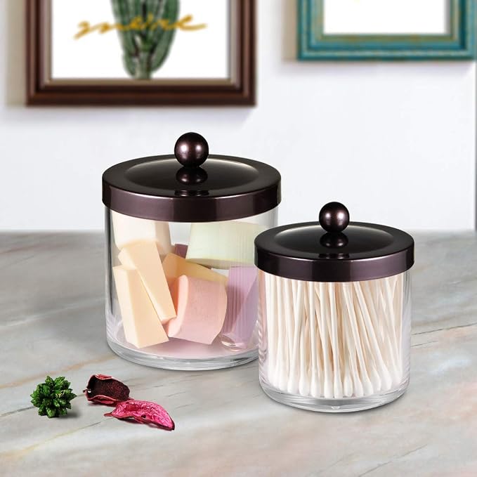 SheeChung 2-Pack Plastic Apothecary Jars - Image 7