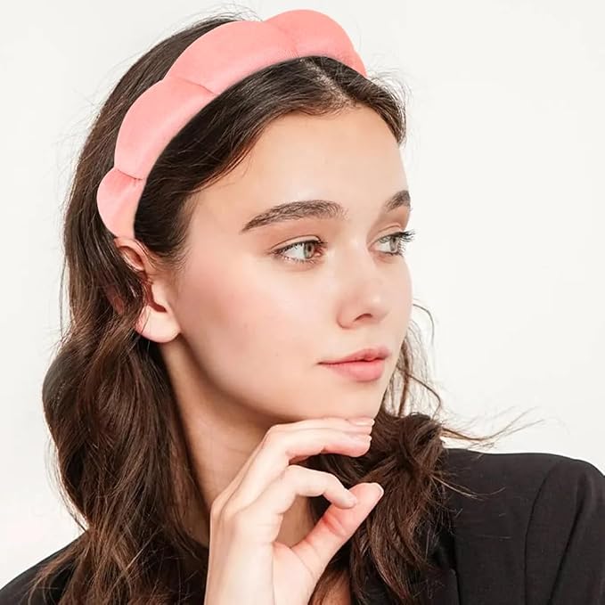 Spa Headbands for Washing Face or Facial, Makeup Headband for Women, Skincare - Image 3