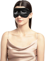 100% Mulberry Silk Sleep Mask Blackout, Cute Natural Sleeping Mask - Image 4