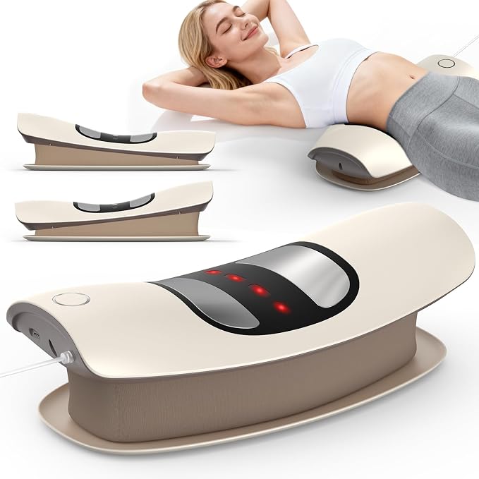 Lower Back Massager with Heat, Back Stretcher by ArtmoryUSCandles