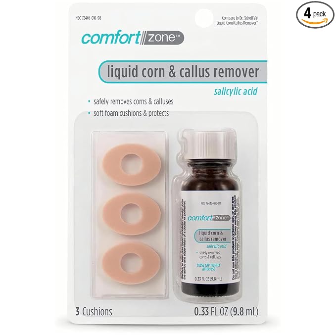 Maximum Strength Liquid Corn & Callus Remover by Comfort+Zone