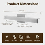 Bathroom Light Fixtures Over Mirror 22IN, 19W 5CCT Dimmable Modern Vanity Lights - Image 7