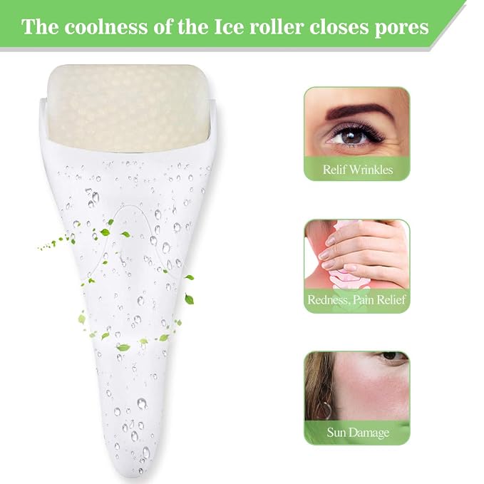 Fronnor Ice Roller for Face, Facial Massager Tool, Soothing Skin Care Tool - Image 3
