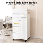 OmySalon Salon Trolley Cart, Hair Styling Station - Image 8