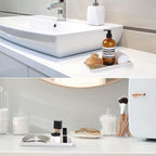 Gurygo 2 Pack 8"/10" Bathroom Trays, Ceramic Vanity Trays - Image 4