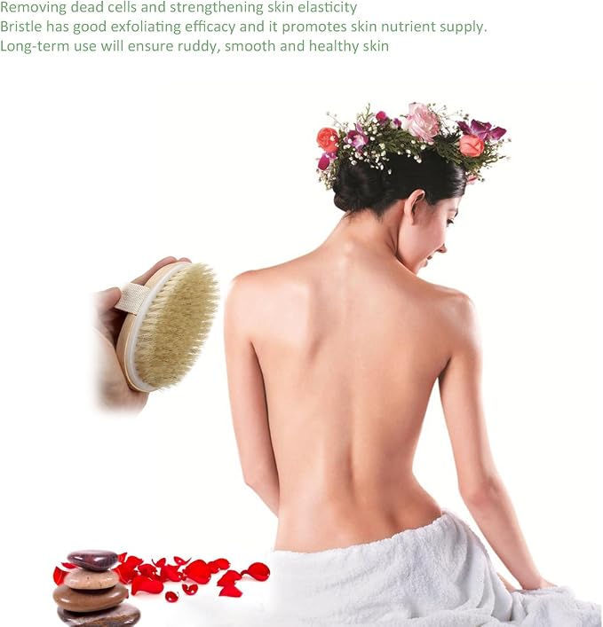 Angel Kiss Dry Brushing Body Brush - Image 8