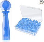 50 Pack Disposable Blackhead Remover Tools, Pimple Removal – Salon & Home Use by KUMarte