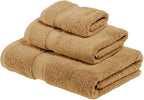 SUPERIOR Egyptian Cotton Pile 3 Piece Towel Set, Includes 1 Bath, 1 Hand by SUPERIOR