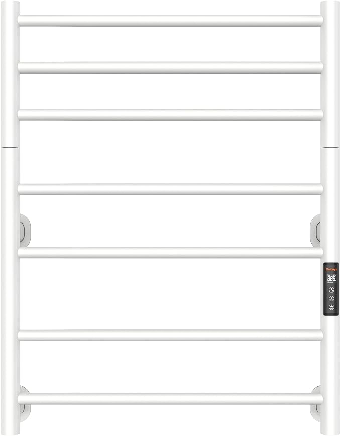 Foldable Heated Towel Rack, Dual-Zone Electric Towel Warmer Rack - Image 8