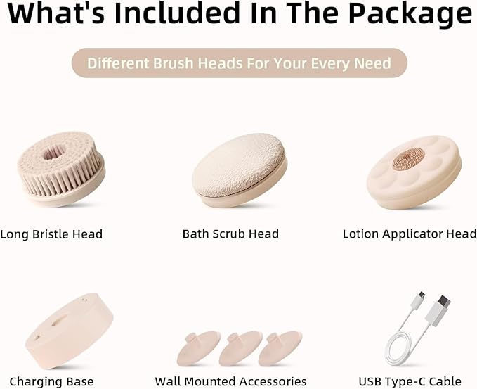 Electric Body Brush Back Scrubber - Image 6