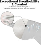 Formé & Found Formé & Found Luxury Silk Sleep Mask, 100% 6A Mulberry Silk Eye - Image 4