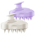HEETA Hair Scalp Massager Shampoo Brush 2 Pack, Soft Silicone Bristles by HEETA