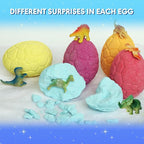 KAV Dinosaur Egg Bath Bombs for Kids – 6pc Fizzy Dino Bath Bomb Gift Set - Image 3