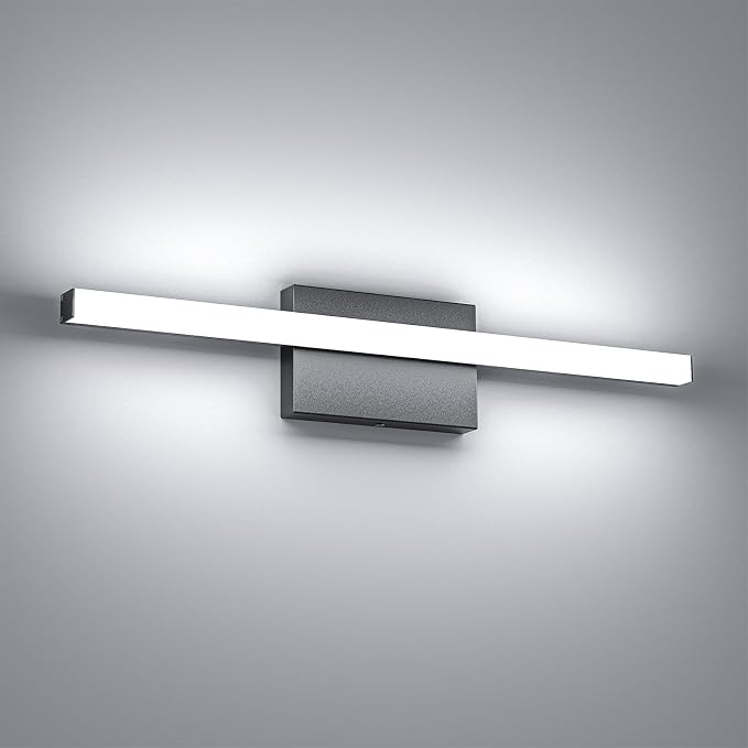 24 Inch LED Bathroom Vanity Light Bar 5700K Dimmable Led Bathroom Light Over by FWASTT
