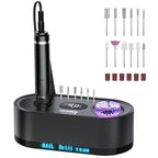 JOSGLOI Electric Nail Drill Professional: 40000RPM Electric Nail File Kit E by JOSGLOI