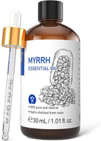 HIQILI Myrrh Essential Oil, for Skin, 100% Pure & Natural by HIQILI