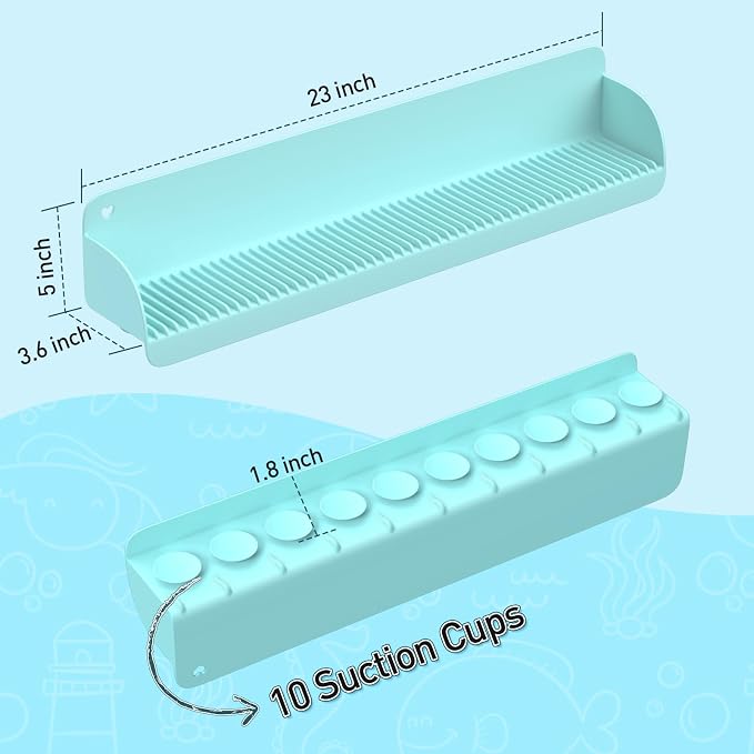 AGPTEK 24 Inch Bathtub Splash Guard - Image 2