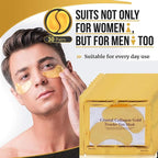 Under Eye Patches, 30 Pairs Gold Eye Mask, Eye Gel Pads - Image 5