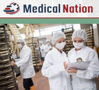 Medical Nation 21" Disposable Bouffant Caps Hair Net | CASE OF 1000, - Image 5