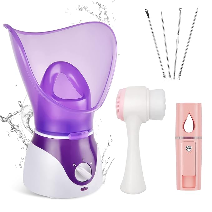 Facial Steamer - Nano Ionic Face Steamer by Crybeno