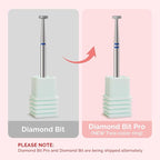 MelodySusie 4mm Super Short Barrel Cuticle Clean Nail Drill Bit 3/32'' - Image 3