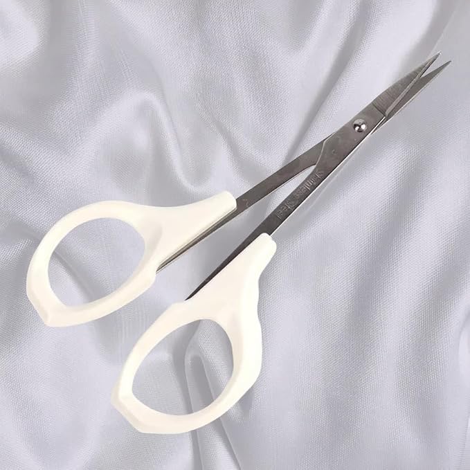 Eyebrow Scissor 4 Inch Trimming Manicure Lash Scissors - Image 2