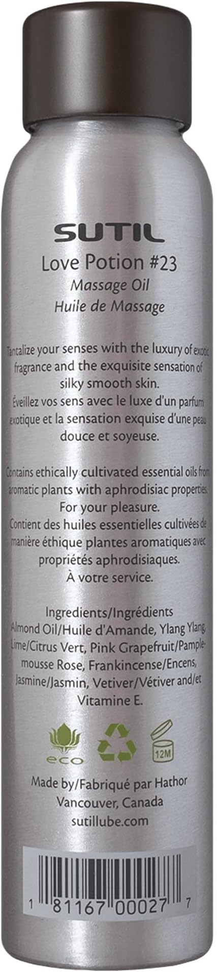SUTIL Love Potion #23 Massage Oil – Sensual Aphrodisiac Massage Oil - Image 2