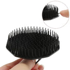 Scalp Massage Shampoo Brush, Segbeauty 4pcs Massage Hair Brushes Floriated - Image 4
