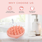 Meartchy Silicone Scalp Massager, Scalp Scrubber - Image 5