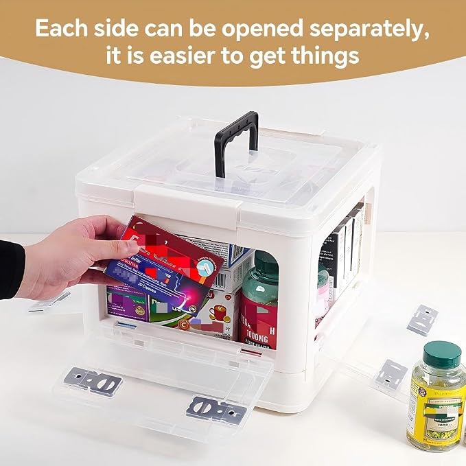 HEY FOLY 22qt Medicine Organizer Storage Box - Image 2