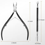 Easkep Cuticle Trimmer and Pusher, Professional Stainless Steel Cuticle Cutter - Image 7