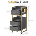 OmySalon Salon Trolley Cart, Hair Styling Station - Image 5