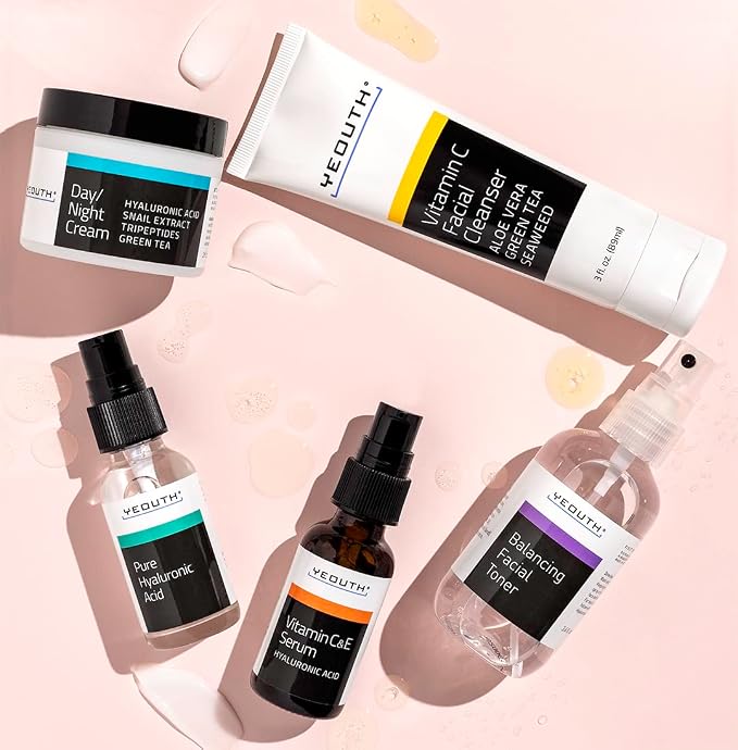 YEOUTH Skin Care Set: Hyaluronic Acid Serum - Image 7