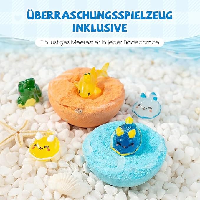 12-Piece Bath Bomb Gift Set for Kids, Bath Bombs for Kids - Image 6