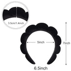 Ayesha Spa Headband for Women Sponge Headband for Washing Face Clouds Soft - Image 6