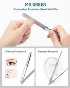MR.GREEN 12-in-1 Manicure & Pedicure Set – Professional German Stainless Steel - Image 5
