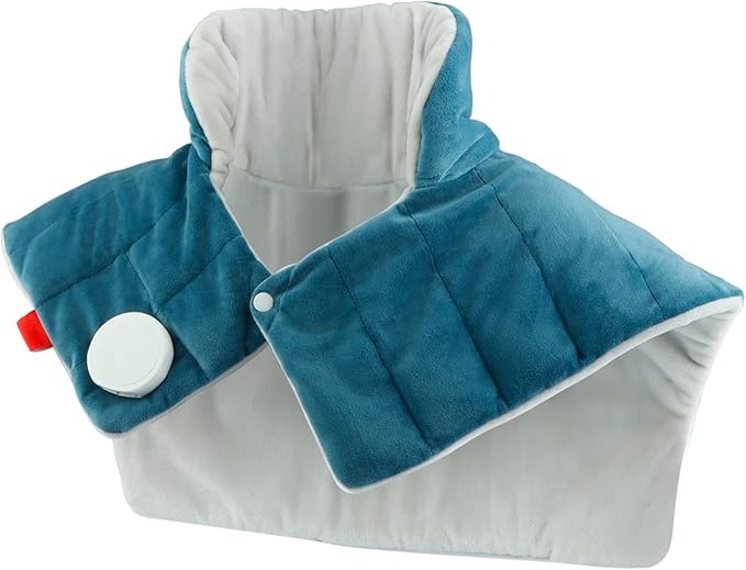 Comfytemp Heating Pad for Neck and Shoulders and Back, 2.6lb Weighted Electric by Comfytemp
