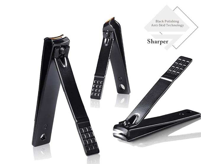 Professional Stainless Steel Nail Clipper Travel & Grooming Kit Nail Tools - Image 5