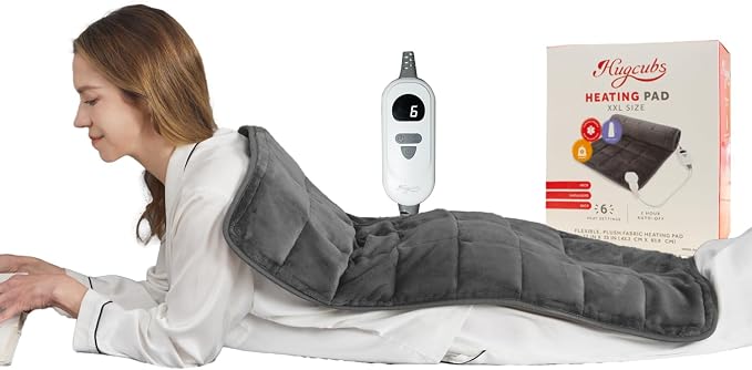 Weighted Heating pad XL 17''x33'' Heat pad by Hugcubs