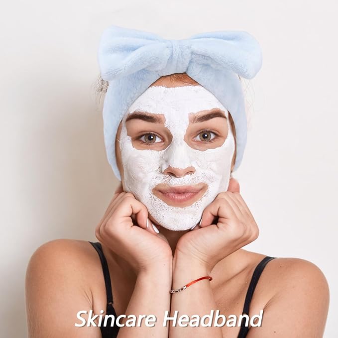 VELSCRUN 6 Pack Spa Headband, Makeup Headband, Face Wash Headbands, Skincare - Image 4