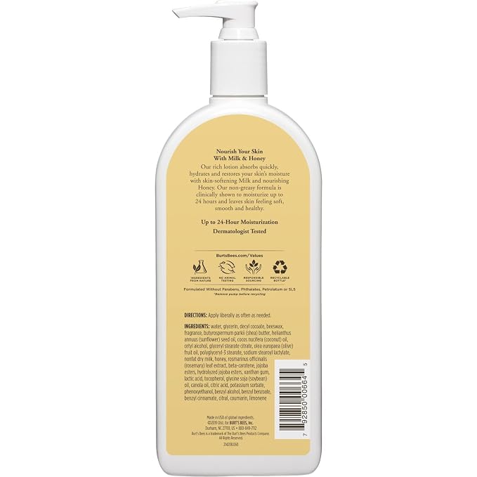Burt's Bees Body Lotion for Normal to Dry Skin - Image 2
