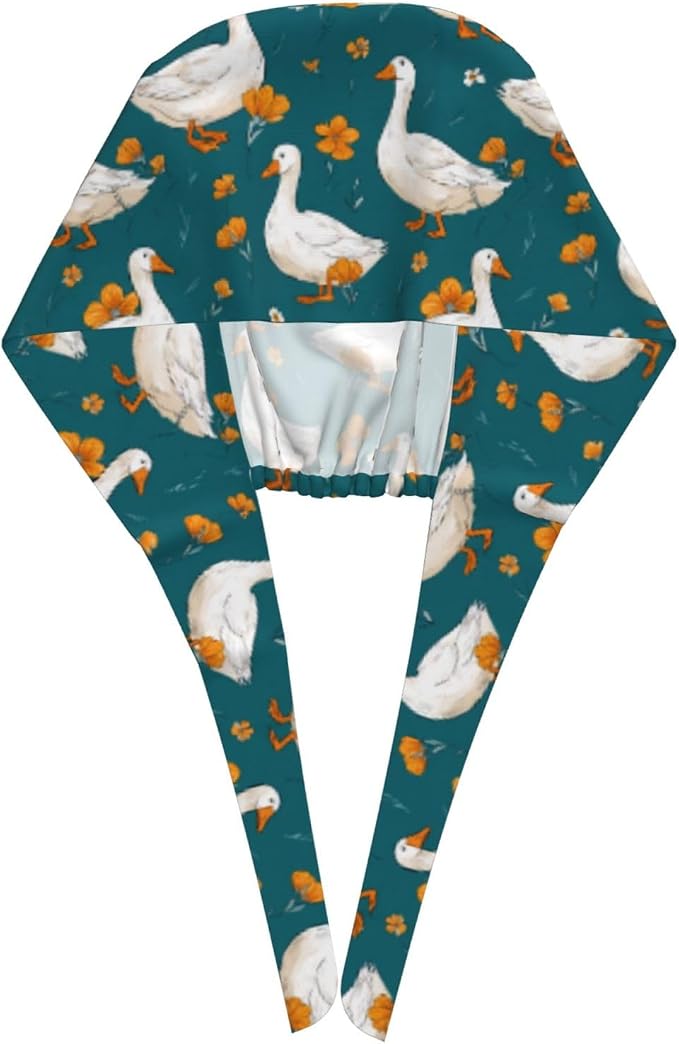 Alligator Ice Cream Working Cap, Scrub Cap - Image 3