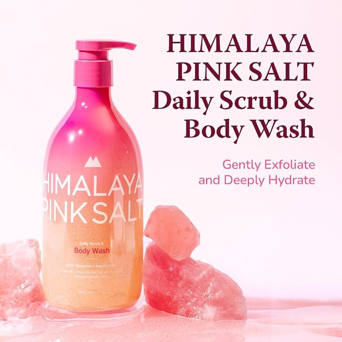 HIMALAYA PINKSALT Daily Scrub & Body Wash - Image 2