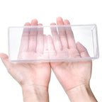 ZOOFOX 12 Pack Plastic Nail Storage Box, Stackable Pencil Case - Image 3