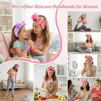 8 Pcs Spa Headband and Wristbands Set - Image 5
