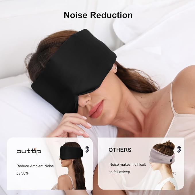 100% Mulberry Silk Sleep Mask for Women & Men Beauty Sleep, Adjustable - Image 6