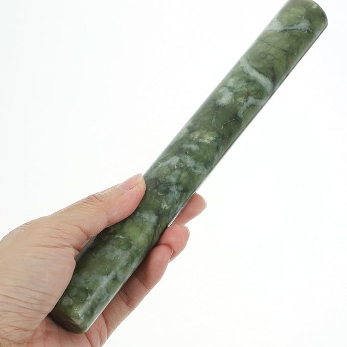 Jade Rolling Pin Non-Stick Dough Roller - Image 4